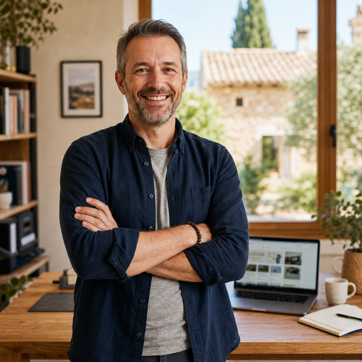 Portrait de Nicolas Rosso, créateur de sites internet à Orange